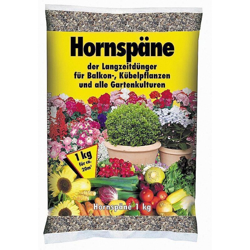 Produktbild von Manna Bio Hornspäne - Organischer Dünger Für Gartenpflanzen