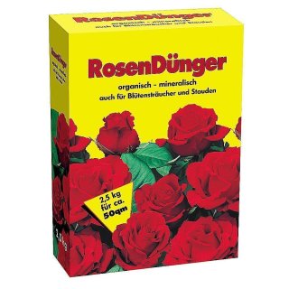 Rosendünger 2,5 kg Staudendünger Blütenstrauchdünger