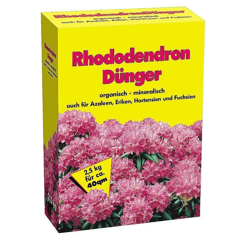 Rhododendrondünger 2,5 kg pondeo.de Dein für Haus und