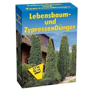 Lebensbaum- und Zypressend&uuml;nger 2,5 kg