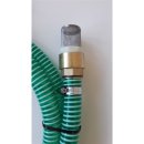 1m Ansauggarnitur Pumpenschlauch Förderschlauch grün 1" Zoll Spiralschlauch 25x30,4mm