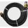 Kunststoffspiralschlauch Ansauggarnitur schwarz 1&quot; Zoll 3 Meter 25mmx30,4mm