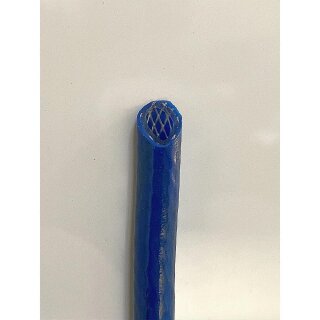 PVC-Schlauch / Druckschlauch blau mit Gewebeeinlage ZX 2000, Ø 4mm x 10mm, Meterware