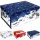 Aufbewahrungsbox Weihnachten mit Deckel/Griff 51x37x24cm Allzweckkiste Pappbox Aufbewahrungskarton rot, weiß oder blau