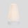Steinhauer Tischleuchte Catching Light 1-flammig Weiß 16x16cm