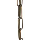 Steinhauer Pendelleuchte Pimpernel 2-flammig Bronze Matt/ Klarglas 23x23cm