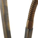 Steinhauer Stehleuchte Capri 2-flammig Bronze Matt/ Creme 56x30cm