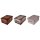Aufbewahrungsbox Maxi Wood grau, wei&szlig;,braun mit Deckel/Griff 51x37x24cm Allzweckkiste Pappbox Aufbewahrungskarton Geschenkbox