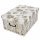 Aufbewahrungsbox Maxi Retro Gold Cherry mit Deckel/Griff 51x37x24cm Allzweckkiste Pappbox Aufbewahrungskarton Geschenkbox