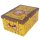 Aufbewahrungsbox Midi Zoo L&ouml;we mit Deckel/Griff 37x30x16cm Allzweckkiste Pappbox Aufbewahrungskarton Geschenkbox
